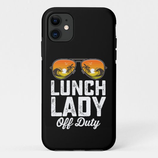 Zonnebril voor lunchdame buiten dienst laatste sch Case-Mate iPhone case (Achterkant)