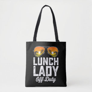Zonnebril voor lunchdame buiten dienst laatste sch tote bag