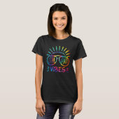 Zonnebrillen 4e graad leraar student eerste dag va t-shirt (Voorkant volledig)