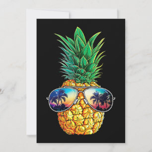 Zonnebrillen anananasappel Aloha Beaches Hawaii Ha Kaart