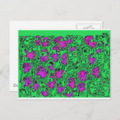 Zonnebrillen. Briefkaart (Voorkant / Achterkant)