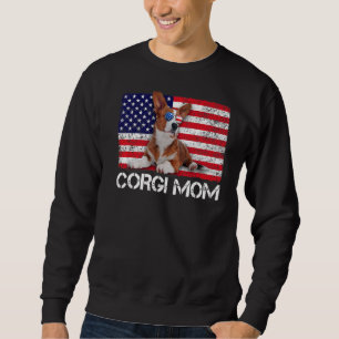 Zonnebrillen Corgi Mam Flag American Usa Dog Trui