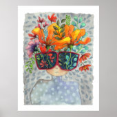 Zonnebrillen Creativiteit Kunst afdrukken Poster (Voorkant)