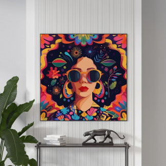 Zonnebrillen en Sass Poster