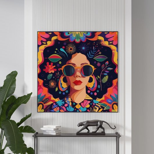 Zonnebrillen en Sass Poster