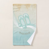 Zonnebrillen en Teenslippers Aqua ID623 Bad Handdoek (Handdoek)