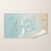 Zonnebrillen en Teenslippers Aqua ID623 Bad Handdoek (Handdoek)