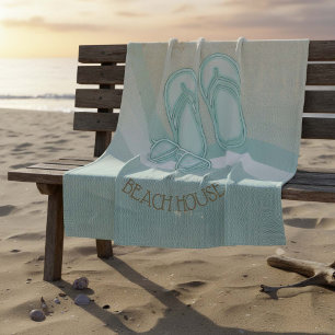 Zonnebrillen en Teenslippers Aqua ID623 Fleece Deken