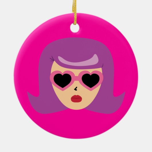 Zonnebrillen Keramisch Ornament (Achterkant)