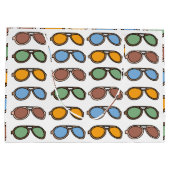 Zonnebrillen Kleurrijke Zomerzonnebril Groot Cadeauzakje (Achterkant)