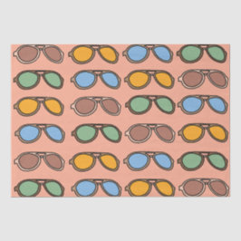 Zonnebrillen Kleurrijke Zomerzonnebril Tissuepapier