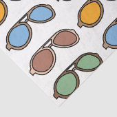 Zonnebrillen Kleurrijke Zomerzonnebril Tissuepapier (Detail)