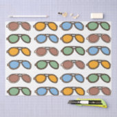 Zonnebrillen Kleurrijke Zomerzonnebril Tissuepapier (Craft)