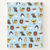 Zonnebrillen met de naam Notitieboek (Achterkant)