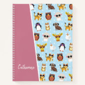 Zonnebrillen met de naam Notitieboek (Voorkant)