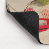 Zonnebrillen met doorsneetstoelen muismat (Hoek)