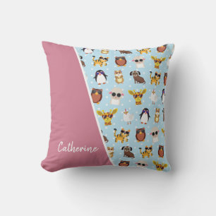 Zonnebrillen met naam voor de levende dieren kussen