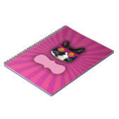  zonnebrillen met Tuxedo Cat Fun Notitieboek (Linkerzijde)