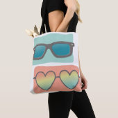 Zonnebrillen Paar Tote Bag (Dichtbij)