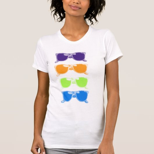zonnebrillen t-shirt (Voorkant)