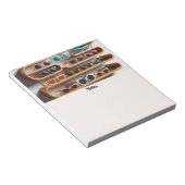 Zonnebrillen Trendy Kleurrijke Mode Style Notitieb Notitieblok (Schuin)