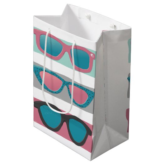 Zonnebrillen Trio Pink Medium Cadeauzakje (Voorkant Gekanteld)