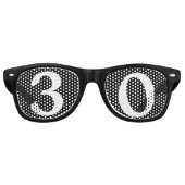 Zonnebrillen van 30 jaar oude verjaardag (Voorkant)