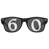 Zonnebrillen van 60 jaar oude verjaardag (Voorkant)