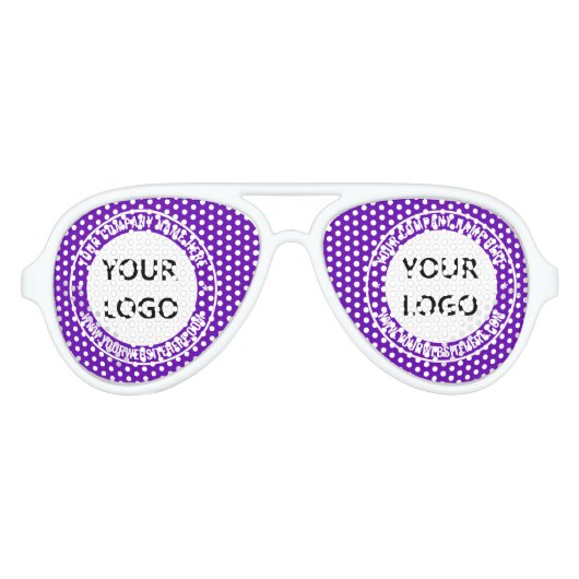 Zonnebrillen van de Bedrijfs van de douane Logo en (Voorkant)