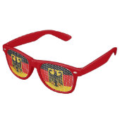 Zonnebrillen van de partij Shades en Duitsland/Dui (Gekanteld)