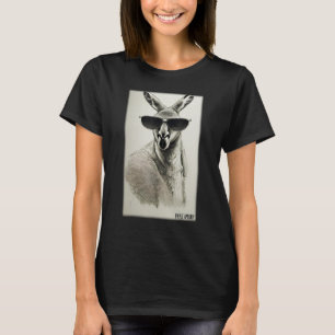 Zonnebrillen van Kangaroo dieren natuur wild Au T-shirt