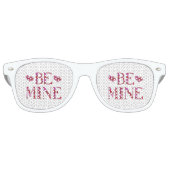Zonnebrillen van Retro van mijn Valentijnsdag zijn (Voorkant)