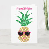 Zonnebrillen van tropische luis afgelopen zaterdag kaart (Voorkant)