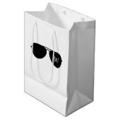 Zonnebrillen van vliegende vliegende INITIALEN vli Medium Cadeauzakje (Voorkant Gekanteld)