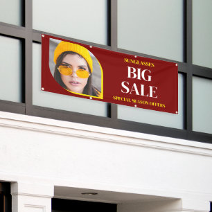 Zonnebrillen Verkoop Aanbieding Aangepaste Banner
