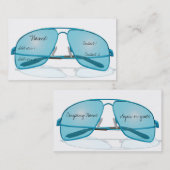 Zonnebrillen Visitekaartje (Voorkant / Achterkant)