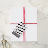 Zonnebrillen vliegend vliegtuig vliegende piloot cadeaulabel (Met Touw)