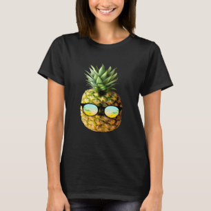 Zonnebrillen voor ananassen genieten van de zomerv t-shirt