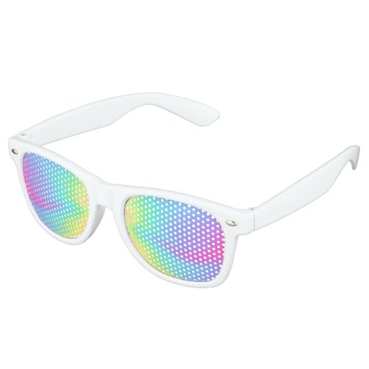 Zonnebrillen voor holografische partijretro (Gekanteld)