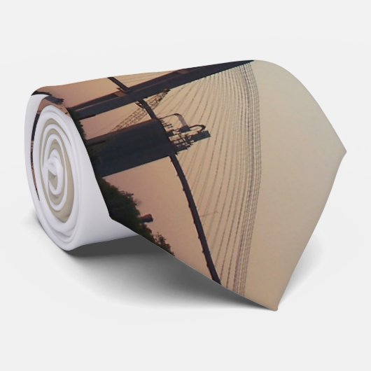 Zonnebrug Stropdas (Opgerold)