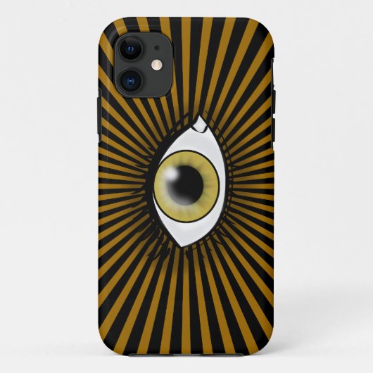 Zonnebruin Oog Case-Mate iPhone Case (Achterkant)