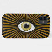 Zonnebruin Oog Case-Mate iPhone Case (Achterkant (horizontaal))