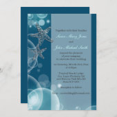 Zonnebubbels blauw kaart (Voorkant / Achterkant)