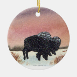 Zonnebuffelverf Keramisch Ornament