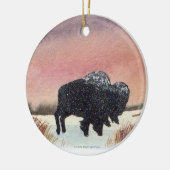 Zonnebuffelverf Keramisch Ornament (Links)