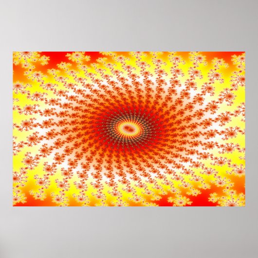 Zonneburst Poster (Voorkant)