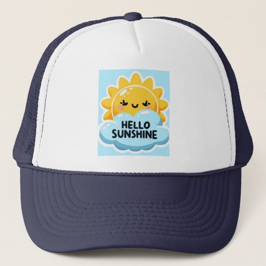 zonnecap  trucker pet (Voorkant)