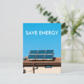 Zonnecelsysteem Briefkaart (Staand voorkant)