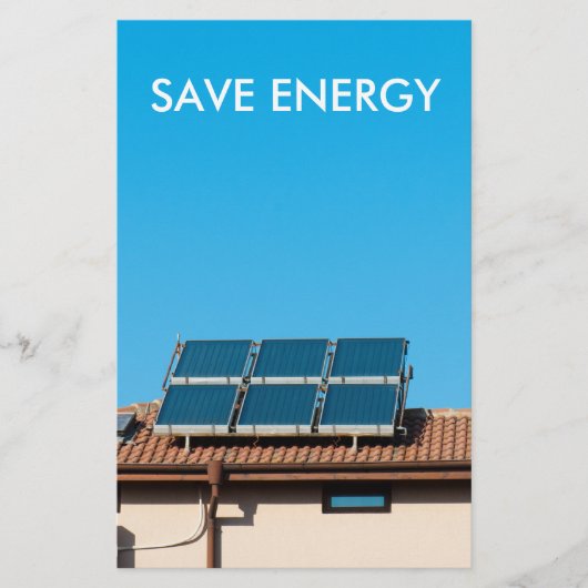Zonnecelsysteem Flyer (Voorkant)