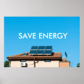 Zonnecelsysteem Poster (Voorkant)